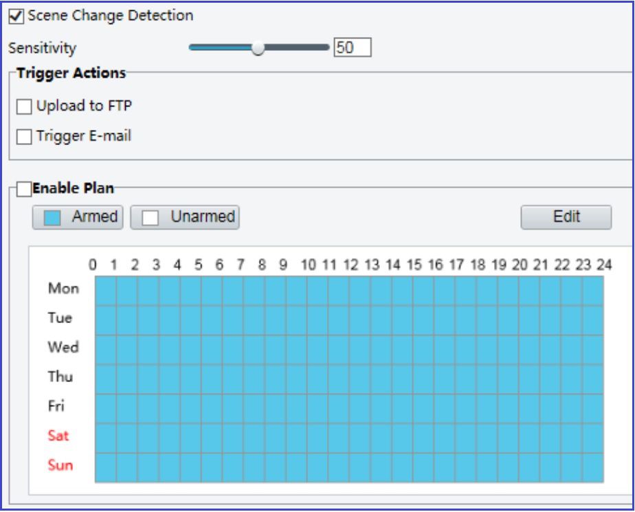 Cài đặt Scene Change Detection
