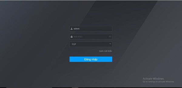 giao diện mới NVR 4.0 trên đầu thu Dahua