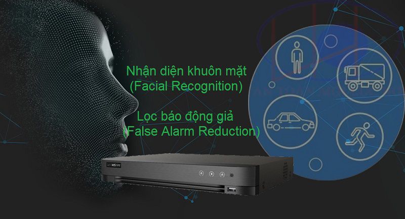 Đầu ghi DVR nhận diện gương mặt HIKVISION