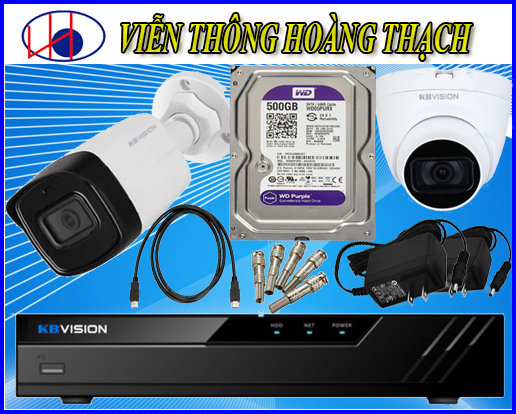 be1bb9820kbvision205-8 BỘ 7 MẮT 5.0MP KBVISION CHUẨN NÉN H265 GIÁ RẺ