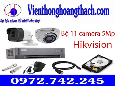 TRỌN BỘ 11 CAMERA HIKVISION 5.0 Megapixel