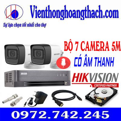 bo7-2 TRỌN BỘ 7 CAMERA HIKVISION 5.0 Megapixel