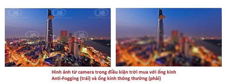 demo và so sánh hình ảnh từ camera Darkfighter x