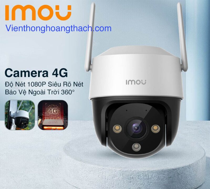 Camera Cruiser 4G IPC-S21FTP iMOU 2MP Quay 360 Ngoài Trời Thông Minh