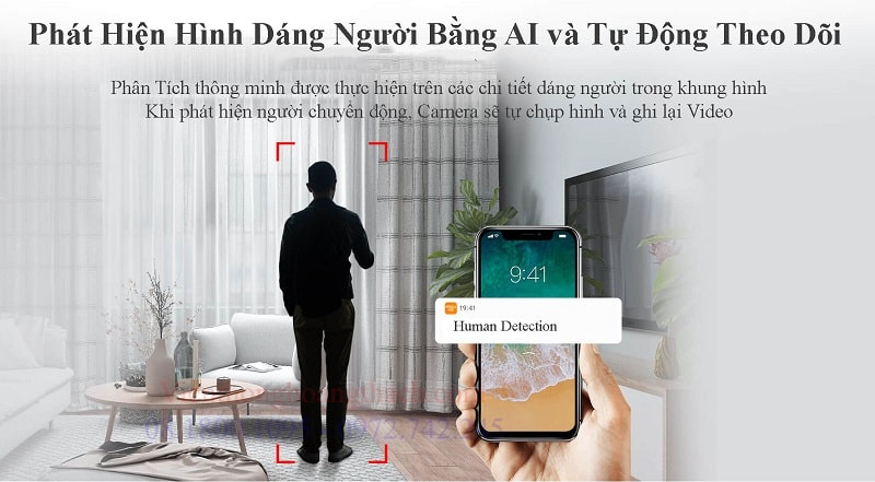 Smart Tracking của camera wifi IPC-TA22CP