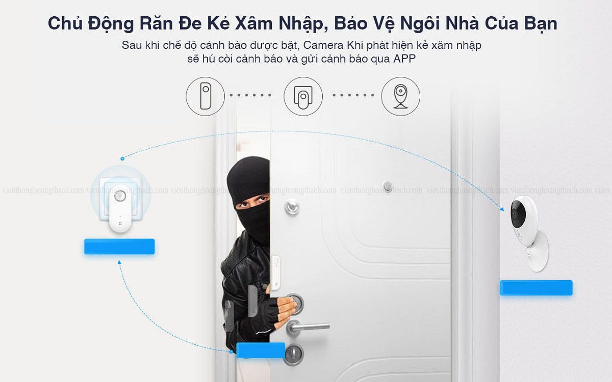 Camera c1c-b cho phép đàm thoại 2 chiều