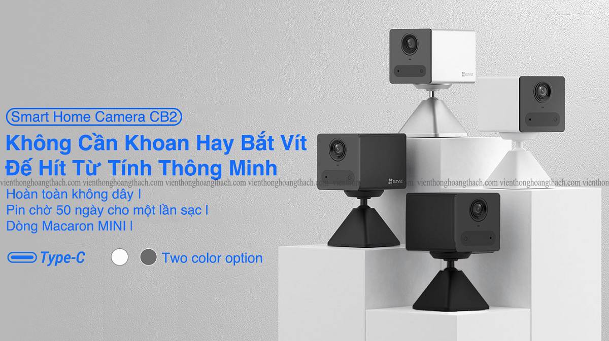CAMERA WiFi Dùng Pin CB2 Ezviz
