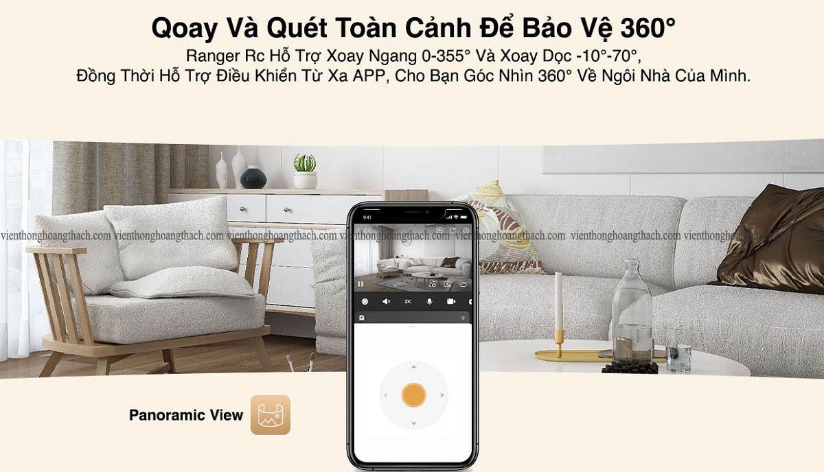 Tính năng cảnh báo âm thanh bất thường trên camera A42P