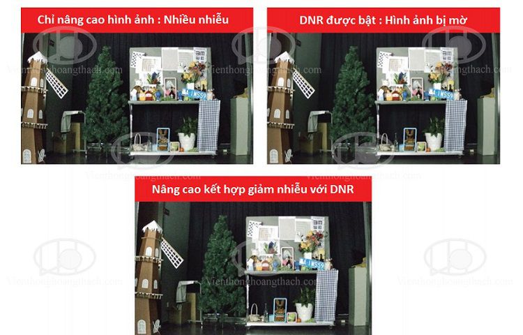 giảm nhiễu trên camera hikvision với 3D DNR
