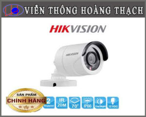Camera HDTVI 720P DS-2CE16C0T-IR Thân ống Vỏ Sắt