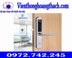 KHÓA CỬA VÂN TAY SEAKEY - F45 - CỬA NHÔM. XINGFA. CỬA GỖ. CỬA SẮT