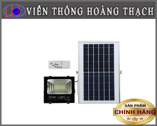 Đèn Chiếu Sáng NLMT giá rẻ HQB-8925 25W cỡ nhỏ