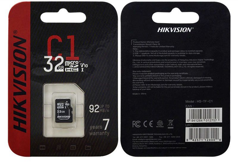 Thẻ Nhớ 32GB Hikvision HS-TF-C1(STD)/32G Chính Hãng Giá Rẻ