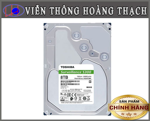 Ổ cứng lưu trữ chuyên dùng cho Camera Toshiba 8TB