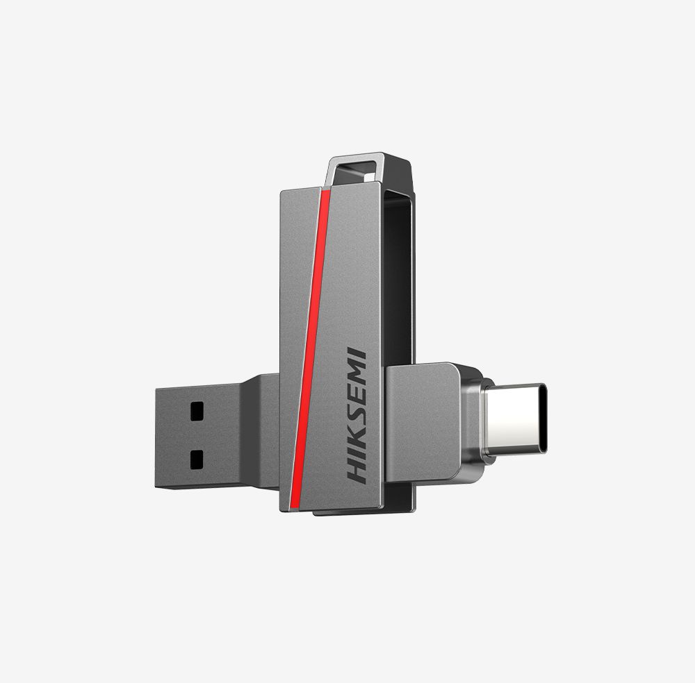 USB 3.2 DUAL SLIM HS-USB-E307C 128GB HIKSEMI Chính Hãng Giá Rẻ