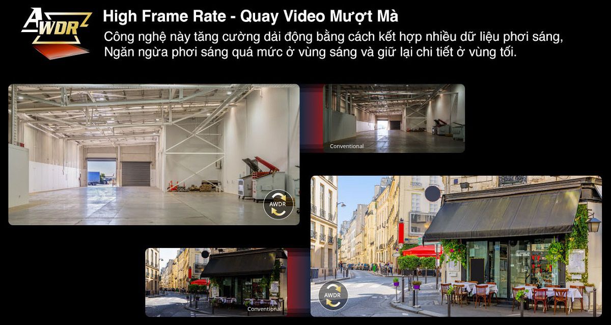 Độ tượng phản động rộng tự động