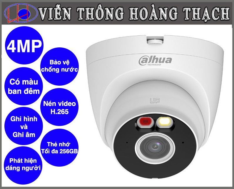Camera DH-T4A-LED Fullcolor 4MP DAHUA Không Dây
