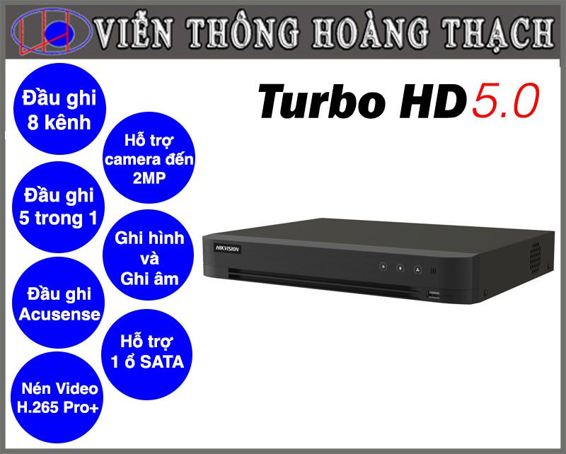 DS-7208HGHI-M1 Đầu 8 kênh Hikvision analog