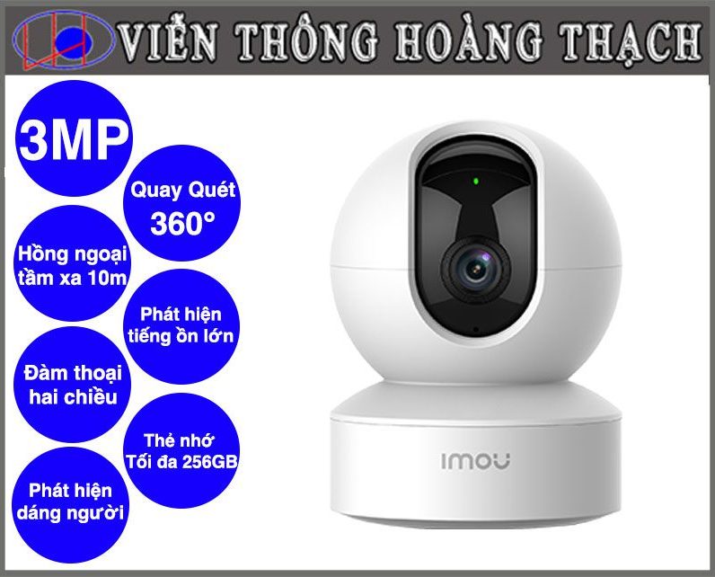 iMOU IPC-DK2 2K 3MP Camera WiFi Giá Rẻ