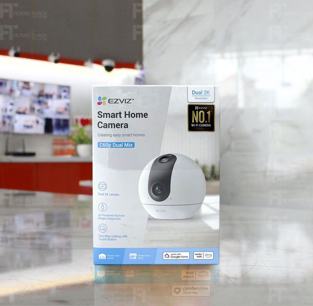 EZVIZ C60P 2K Mắt Kép 3MP+3MP - Ảnh 6