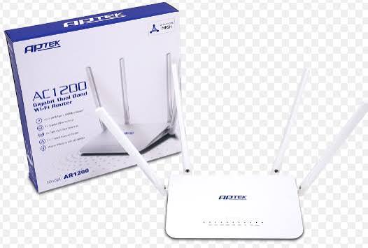 APTEK AR1200 Bộ Phát WiFi GiGa Thanh lý - Mới 100%